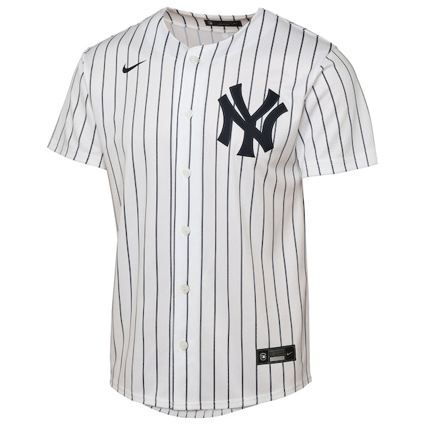 New York Yankees Nike Youth Home Replica Jersey - White - Image 2