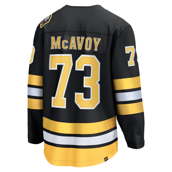 Charlie McAvoy Boston Bruins Home Breakaway Jersey - Black - Image 3