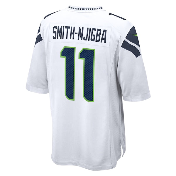 Jaxon Smith-Njigba Seattle Seahawks Nike Away Game Jersey - White - Image 3