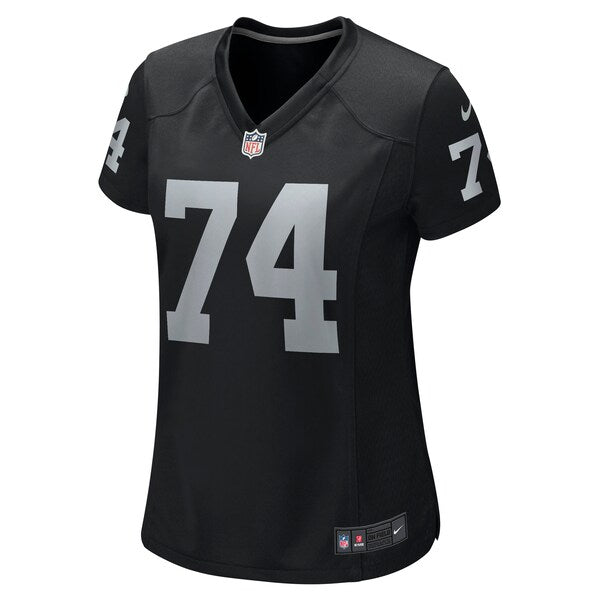 Kolton Miller Las Vegas Raiders Nike Women's Game Jersey - Black - Image 2