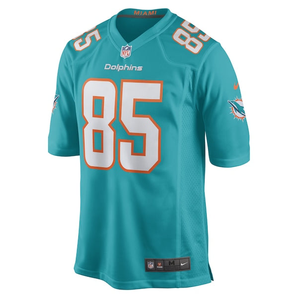 River Cracraft Miami Dolphins Nike Game Player Jersey - Aqua - Image 2