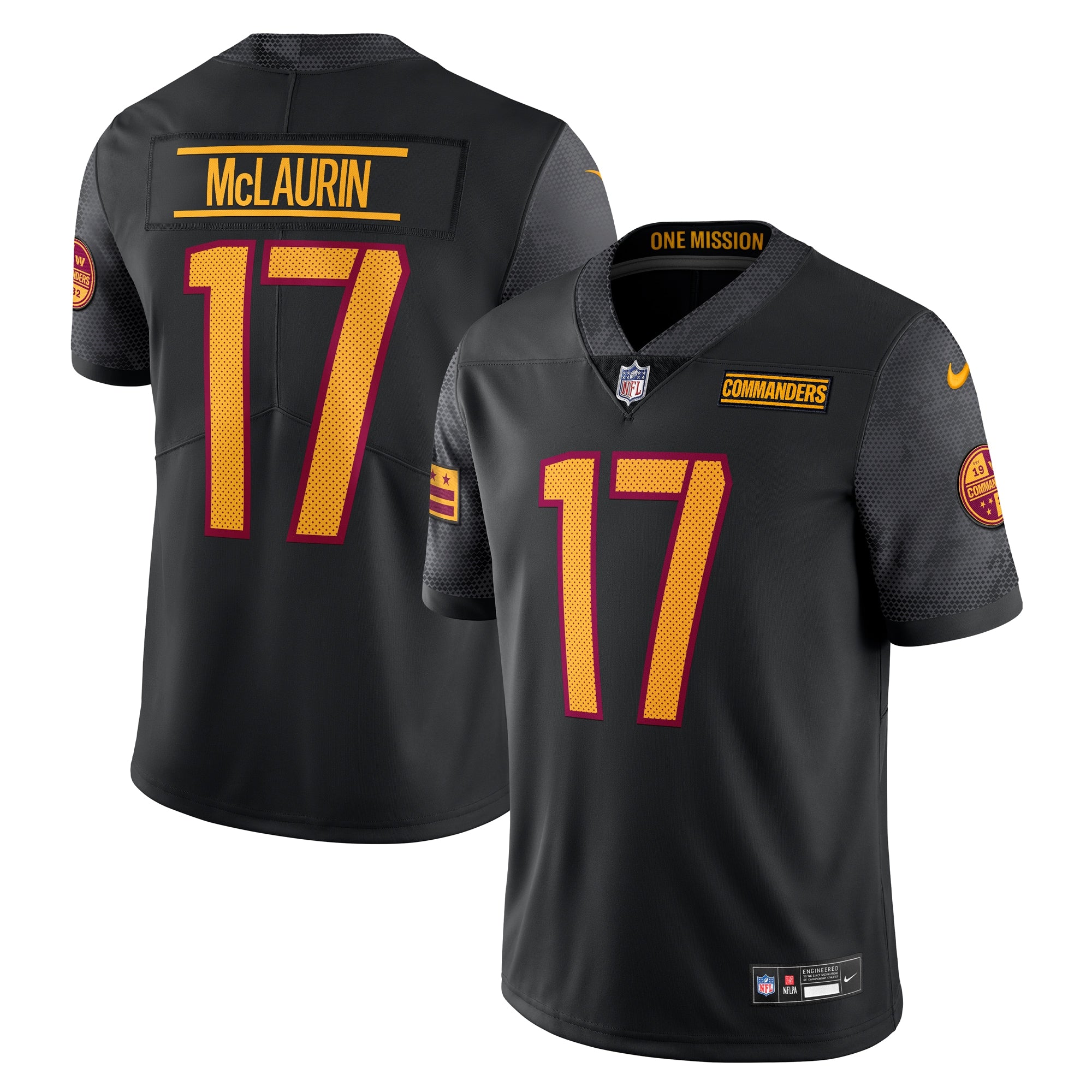 Terry McLaurin Washington Commanders Nike Vapor Untouchable Limited Jersey - Burgundy/Black - Image 5