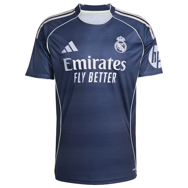 Kylian Mbapp¨¦ Los Merengues adidas 2025/26 Away Replica Player Jersey - Blue/White - Image 3