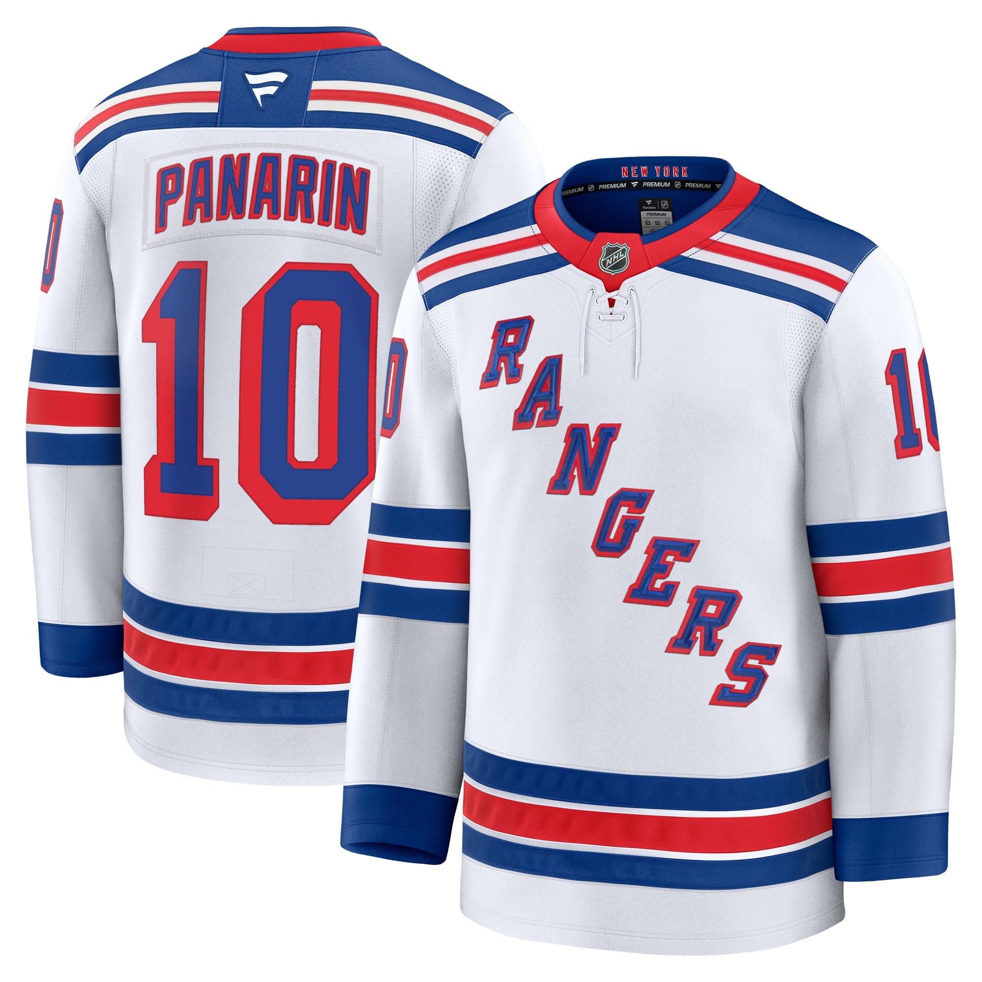 Artemi Panarin New York Rangers Alternate Premium Jersey - Navy/White/Blue - Image 5
