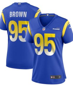 Bobby Brown III Los Angeles Rams Nike Women's Team Game Jersey -  Royal