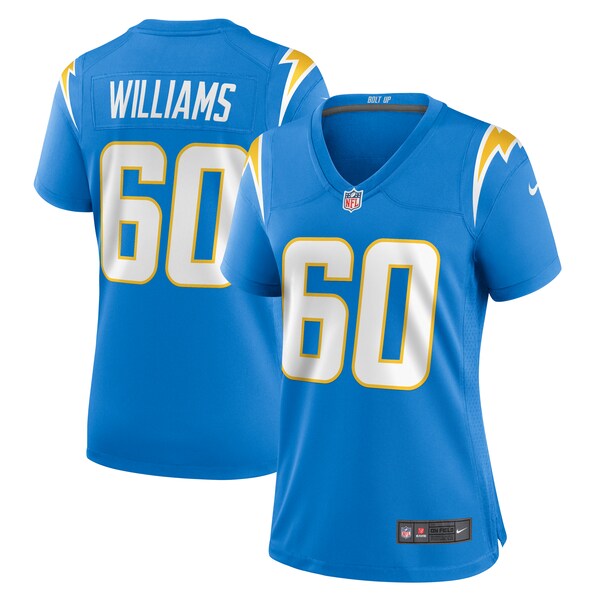 Bucky Williams Los Angeles Chargers Nike Women's Game Jersey - Powder Blue - Image 6