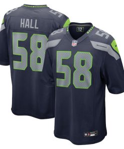 Derick Hall Seattle Seahawks Nike  Game Jersey -  College Navy