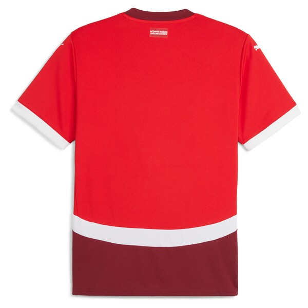 Switzerland National Team Puma 2024 Home Replica Jersey - Red/White - Image 4