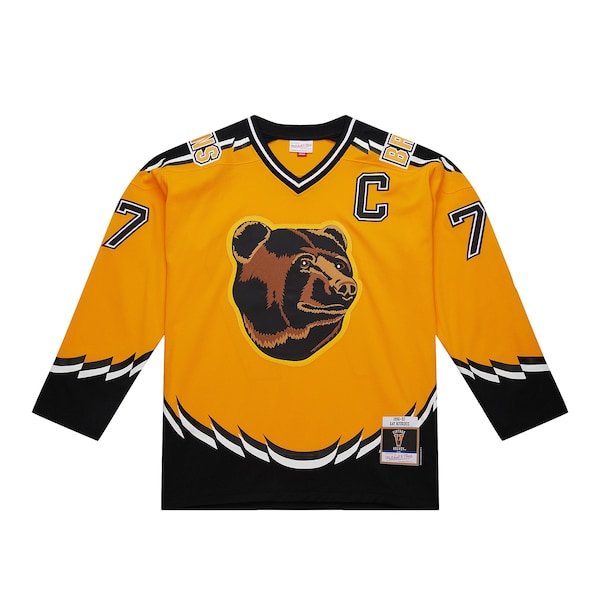 Ray Bourque Boston Bruins 1996-97 Power Play Jersey - Gold - Image 2