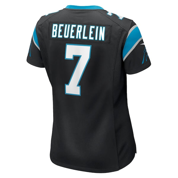 Steve Beuerlein Carolina Panthers Nike Women's Retired Player Jersey - Black - Image 3