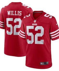 Patrick Willis San Francisco 49ers Nike Retired Player Game Jersey - Scarlet