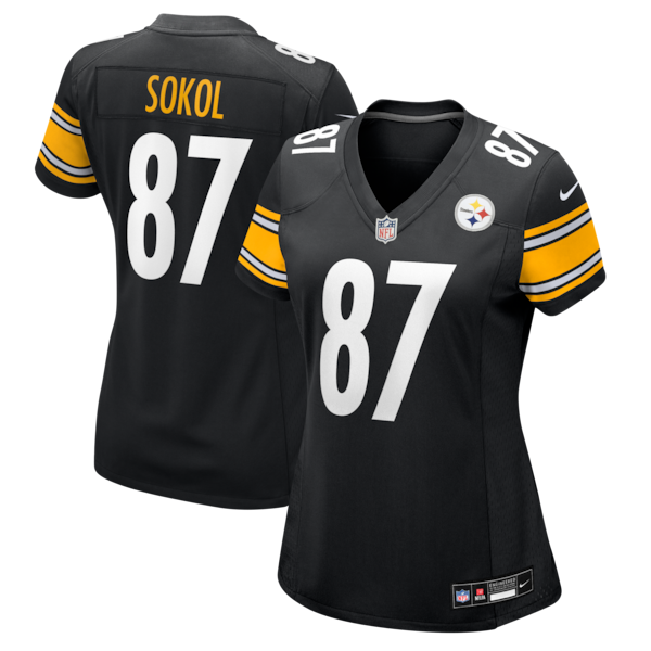 Matt Sokol Pittsburgh Steelers Nike Women's Team Game Jersey - Black