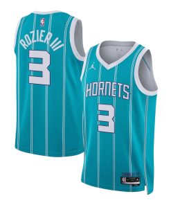 Terry Rozier Charlotte Hornets Jordan Brand Unisex Swingman Jersey - Association Edition - Teal