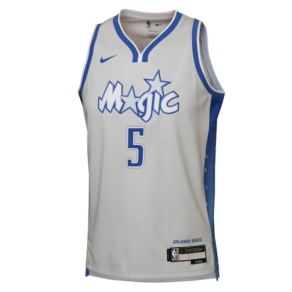 Paolo Banchero Orlando Magic Nike Youth 2025/26 City Edition Swingman Jersey - Silver - Image 2