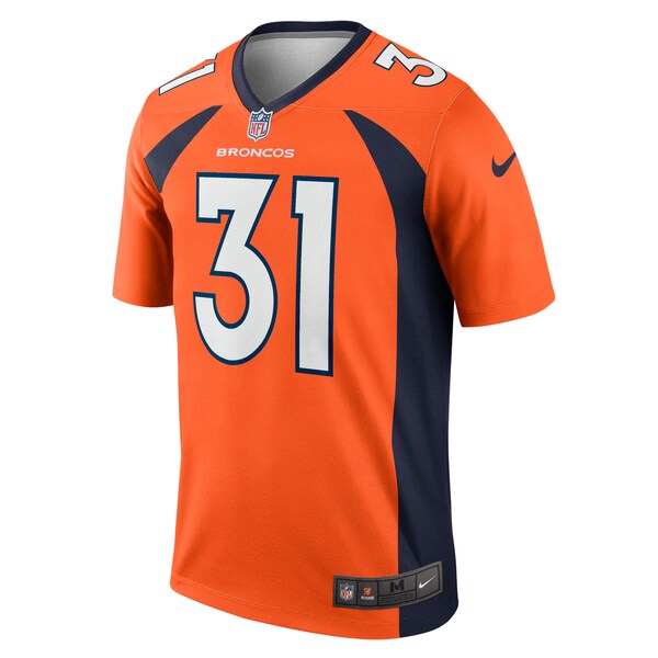 Justin Simmons Denver Broncos Nike Legend Jersey - Orange - Image 2