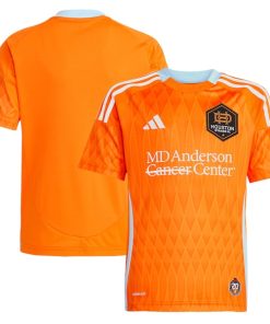 Houston Dynamo FC adidas Youth 2025 Season 20 Replica Jersey - Orange