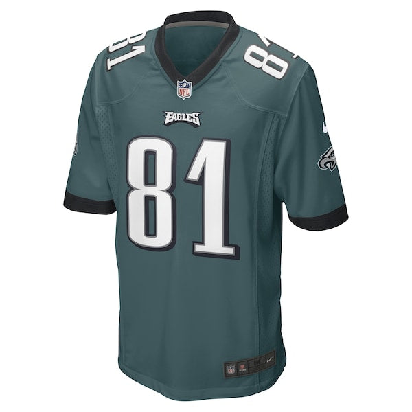 Grant Calcaterra Philadelphia Eagles Nike Game Player Jersey - Midnight Green - Image 2