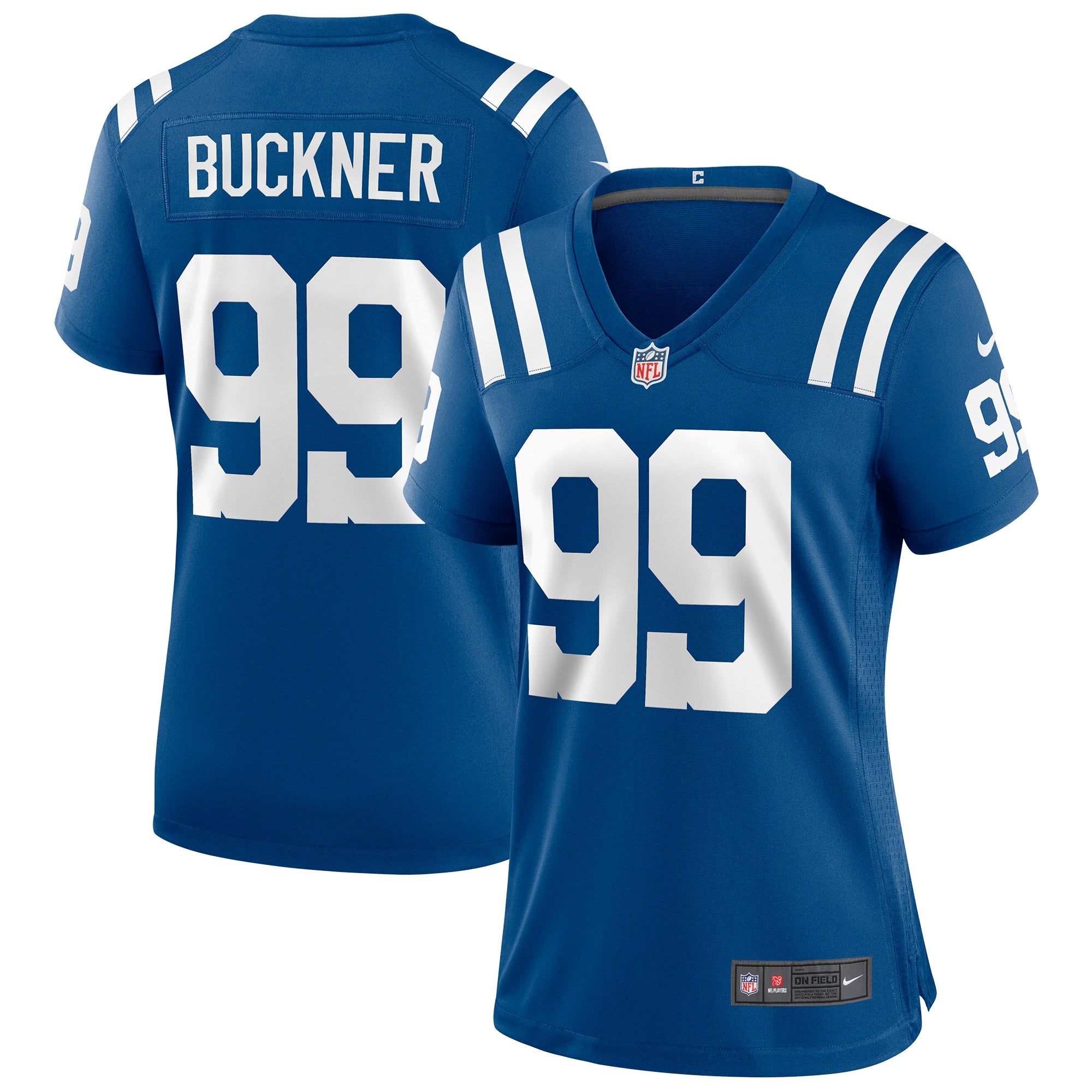 DeForest Buckner Indianapolis Colts Nike Women's Indiana Nights Alternate Game Jersey - Royal/Royal - Image 6