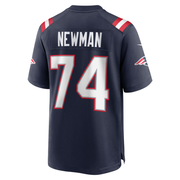 Royce Newman New England Patriots Nike Team Game Jersey - Navy - Image 3