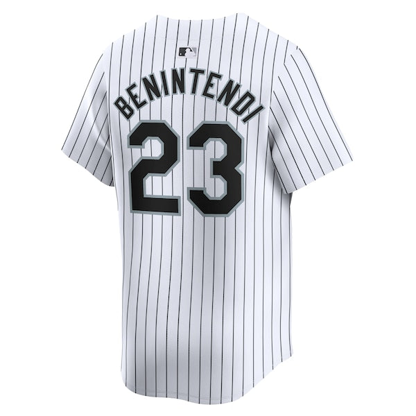 Andrew Benintendi Chicago White Sox Nike Road Limited Player Jersey?ยจC White - Image 3