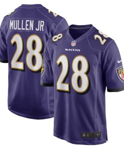 Trayvon Mullen Jr. Baltimore Ravens Nike Team Game Jersey -  Purple