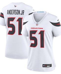 Will Anderson Jr. Houston Texans Nike Women's Game Jersey - White