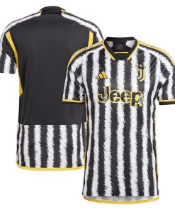 Juventus adidas 2023/24 Home Replica Jersey - Black