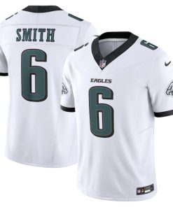 Alternative view of DeVonta Smith Philadelphia Eagles Nike Vapor F.U.S.E. Limited Jersey - White/Black/Green