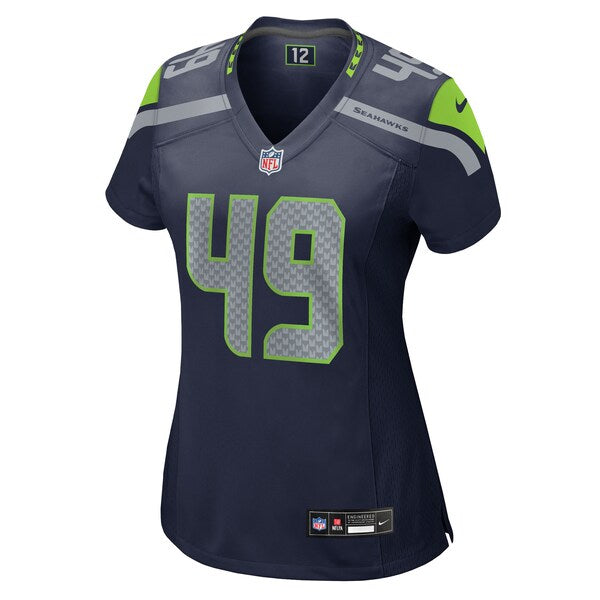 Joshua Onujiogu Seattle Seahawks Nike Women's Team Game Jersey - College Navy - Image 3