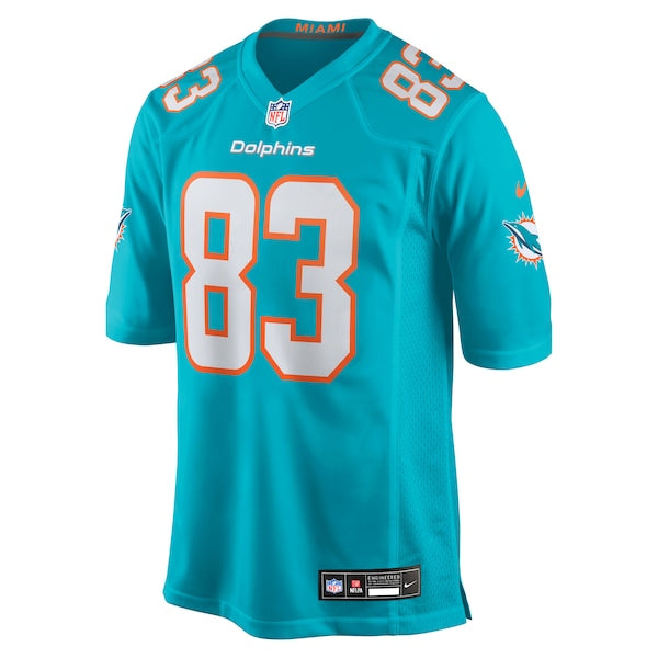 Darren Waller Miami Dolphins Nike Team Game Jersey - Aqua - Image 2