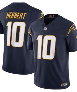 Justin Herbert Los Angeles Chargers Nike Vapor F.U.S.E. Limited Jersey - Navy/Powder Blue/Royal/White