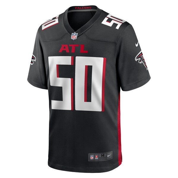 Tae Davis Atlanta Falcons Nike Team Game Jersey - Black - Image 2