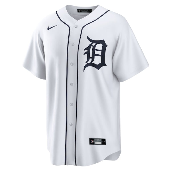 Miguel Cabrera Detroit Tigers Nike Home Replica Player Name Jersey - White/Gray - Image 5