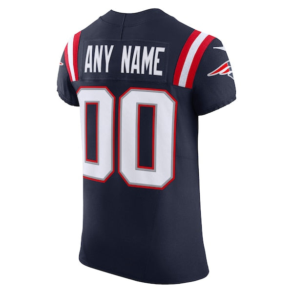 New England Patriots Nike Vapor F.U.S.E. Elite Custom Jersey - Navy - Image 3