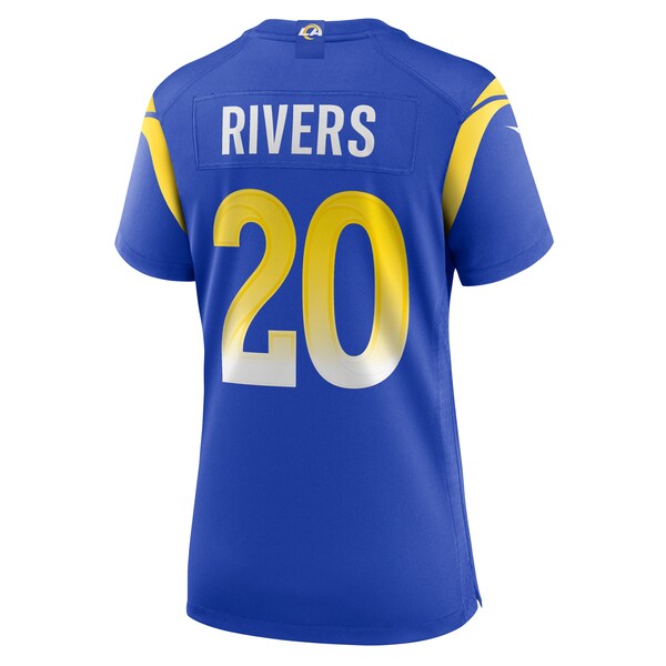 Ronnie Rivers Los Angeles Rams Nike Women's Team Game Jersey - Royal - Image 3