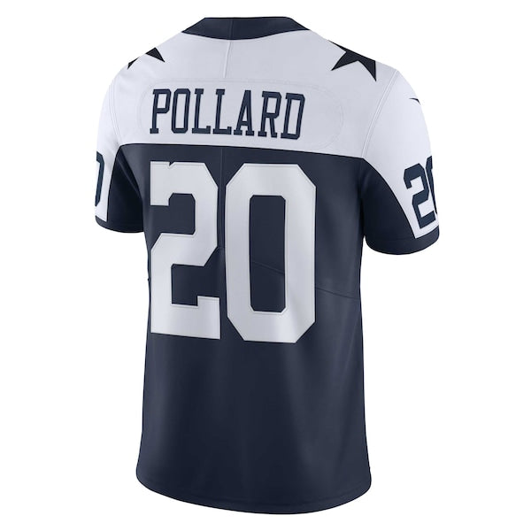 Tony Pollard Dallas Cowboys Nike Alternate Vapor Limited Player Jersey - Navy - Image 3