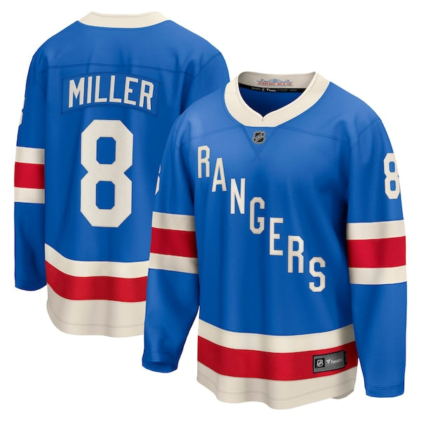 J.T. Miller New York Rangers Centennial Breakaway Jersey - Blue