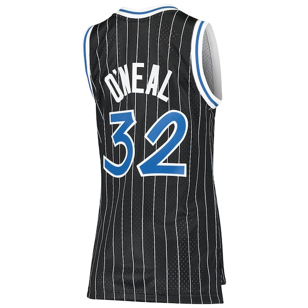 Shaquille O'Neal Orlando Magic Women's 1995/96 Hardwood Classics Swingman Jersey - Black - Image 3