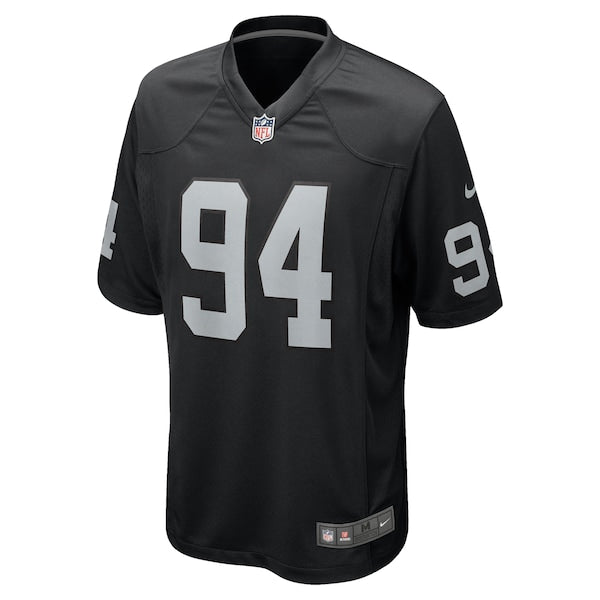 Christian Wilkins Las Vegas Raiders Nike Team Game Jersey - Black - Image 2