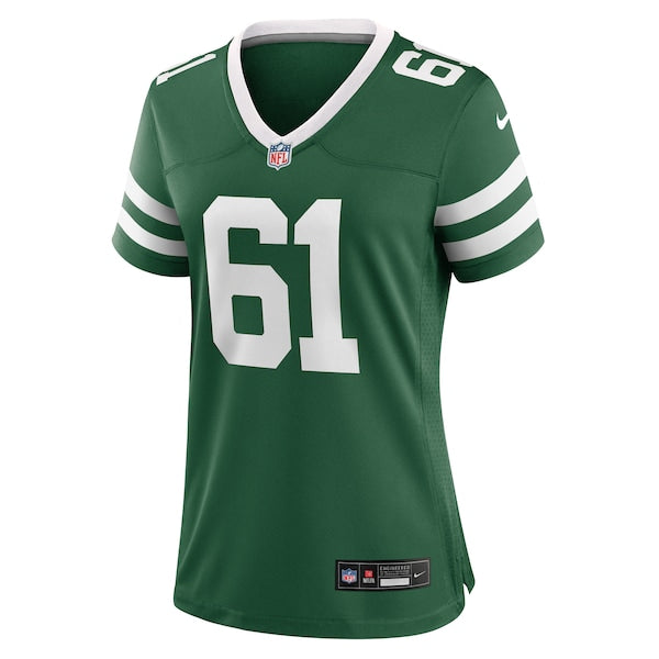 Max Mitchell New York Jets Nike Women's Team Game Jersey - Legacy Green - Image 3