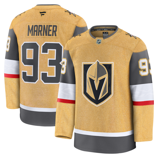 Mitch Marner Vegas Golden Knights Home Premium Jersey - Gold