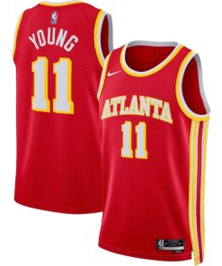 Trae Young Atlanta Hawks Nike Unisex Swingman Jersey - Icon Edition - Red/White