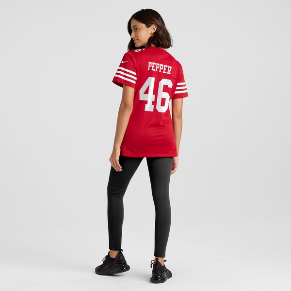 Taybor Pepper San Francisco 49ers Nike Women's Game Jersey - Scarlet - Image 6