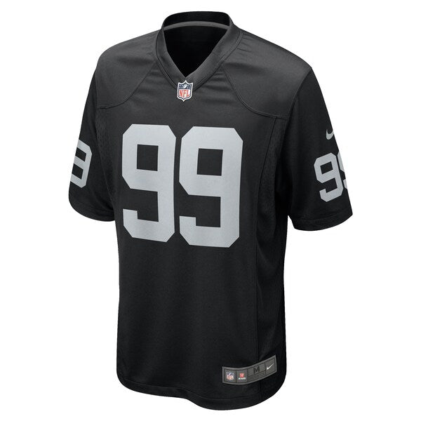 Nesta Jade Silvera Las Vegas Raiders Nike Team Game Jersey - Black - Image 2