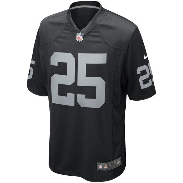 Fred Biletnikoff Las Vegas Raiders Nike Game Retired Player Jersey - Black - Image 2