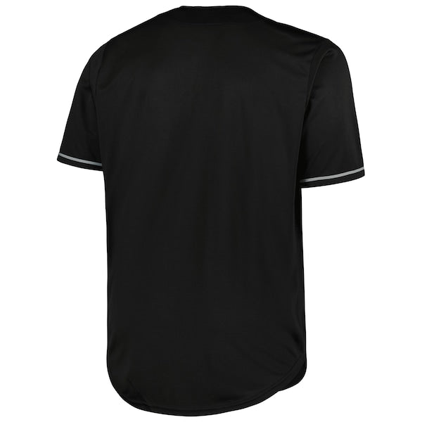 San Antonio Spurs Profile Big & Tall Pop Jersey - Black - Image 3