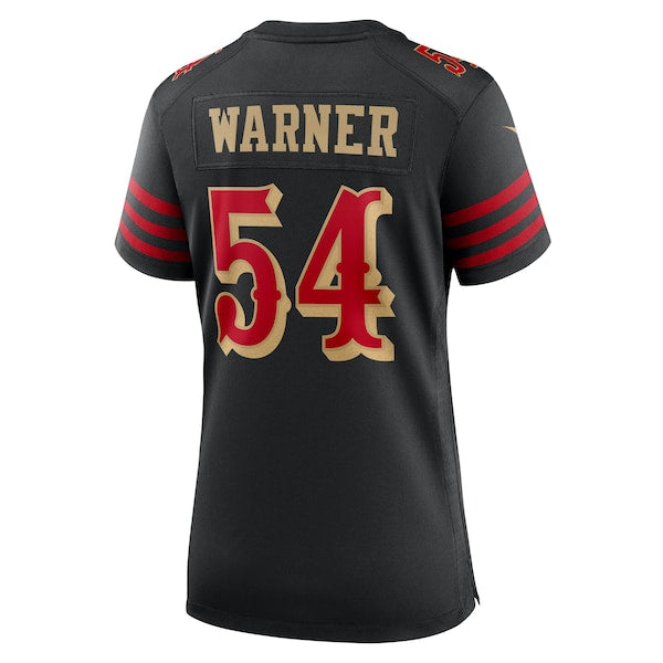 Fred Warner San Francisco 49ers Nike Women's 2025 Rivalries Collection Game Jersey - Black - Image 3