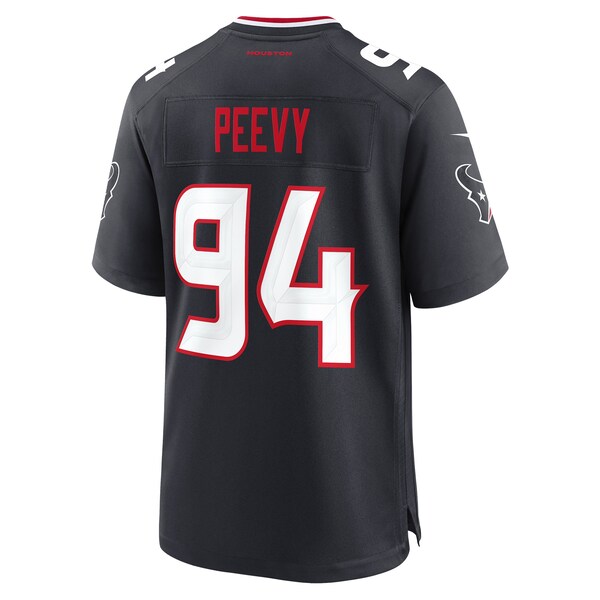Jayden Peevy Houston Texans Nike Team Game Jersey - Navy - Image 6