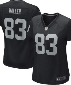 Darren Waller Las Vegas Raiders Nike Women's Player Jersey - Black/White