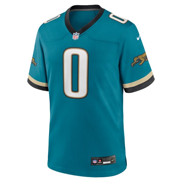 Gabe Davis Jacksonville Jaguars Nike Prowler Throwback Player Game Jersey - Teal - Image 2